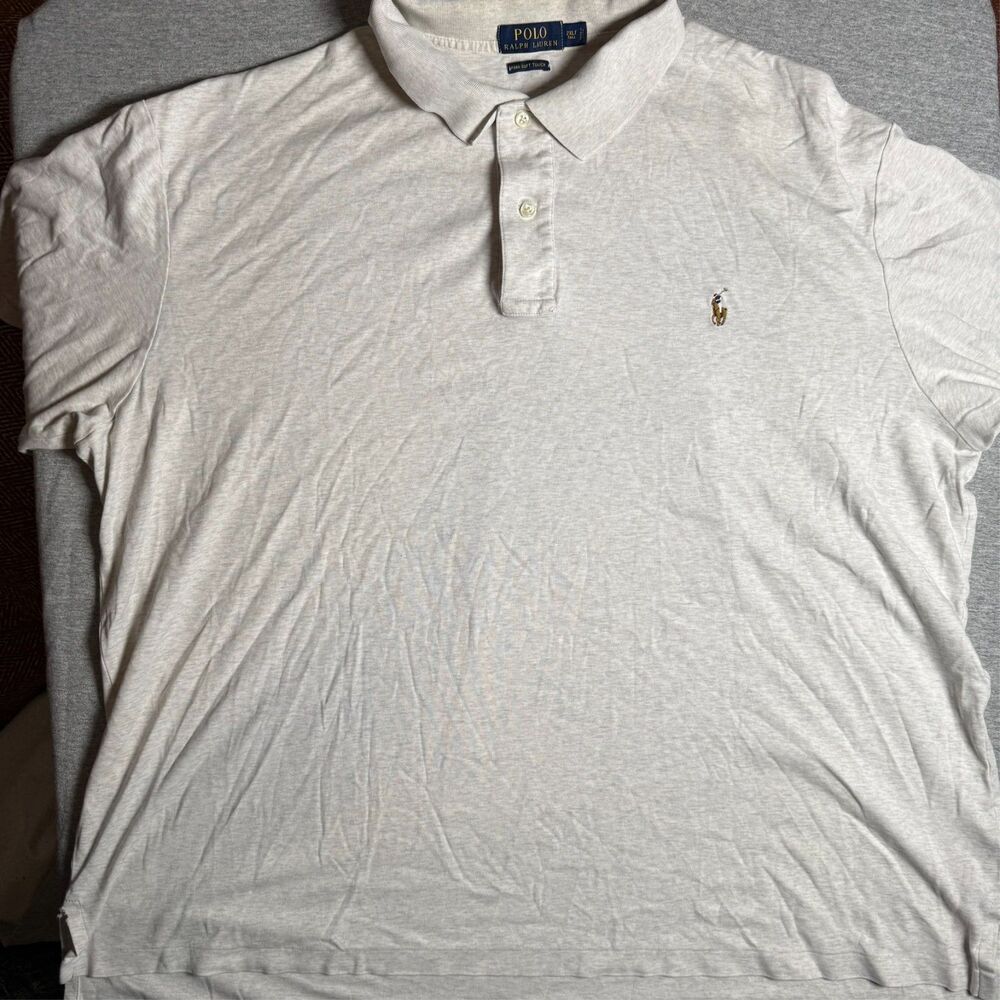 Polo Ralph Lauren Pima Soft Touch Men’s Light Gray 2XL